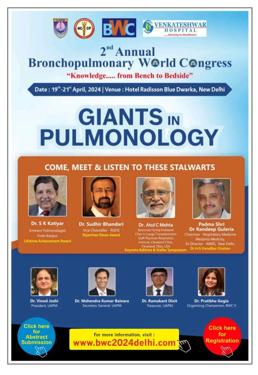 2nd Bronchopulmonary World Congress 
